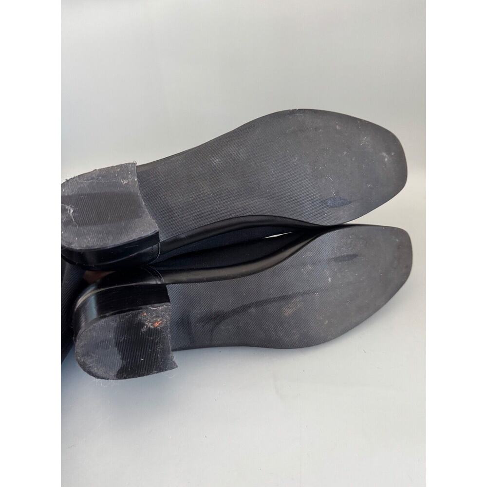 Rangoni Firenze Loafers Black Fabric & Leather Trim Women’s 11 N Made in Italy - Picture 5 of 7